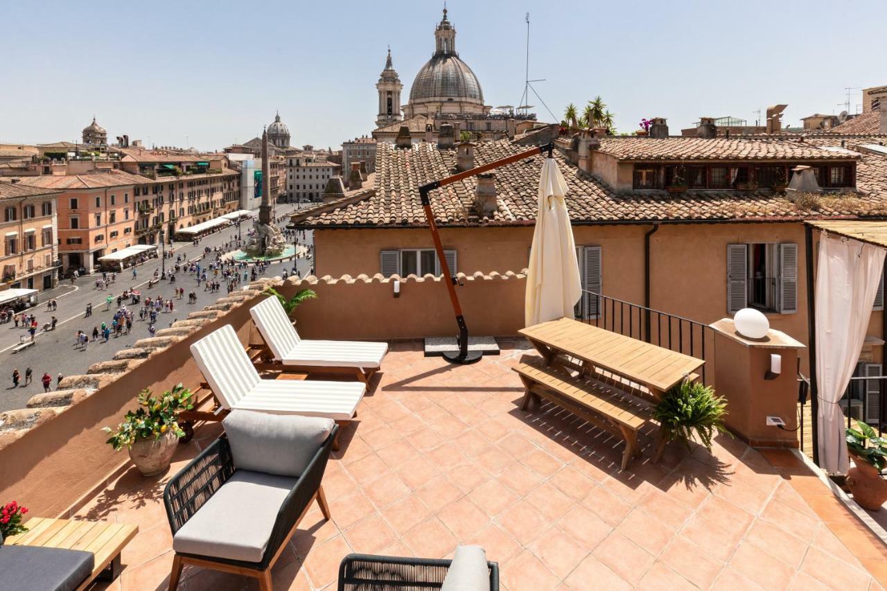 Presidential Penthouse Navona Apartment Rome Exterior photo